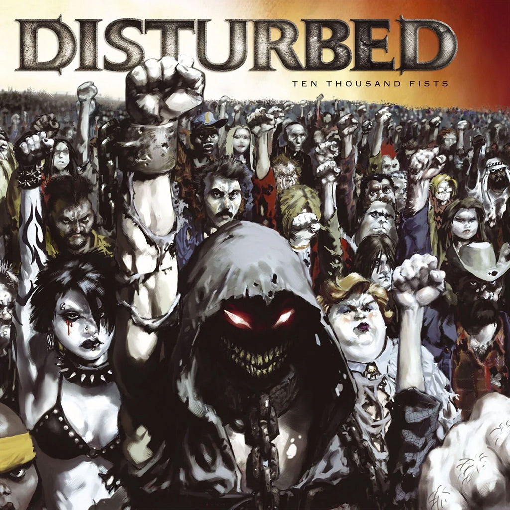 DISTURBED - Ten Thousand Fists (20th Anniversary Edition) - 2LP - 'Yellow Flame' Colour Vinyl [SEP 19]