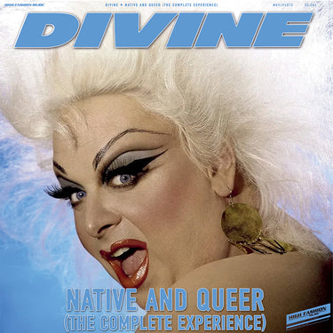 DIVINE - Native And Queer (The Complete Experience) [Reissue] - LP - Translucent Blue Splattered Vinyl
