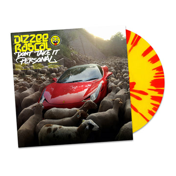 DIZZEE RASCAL - Don't Take It Personal - LP - Yellow with Red Splatter Vinyl