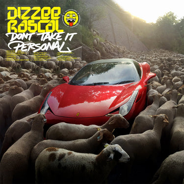 DIZZEE RASCAL - Don't Take It Personal - LP - Yellow with Red Splatter Vinyl
