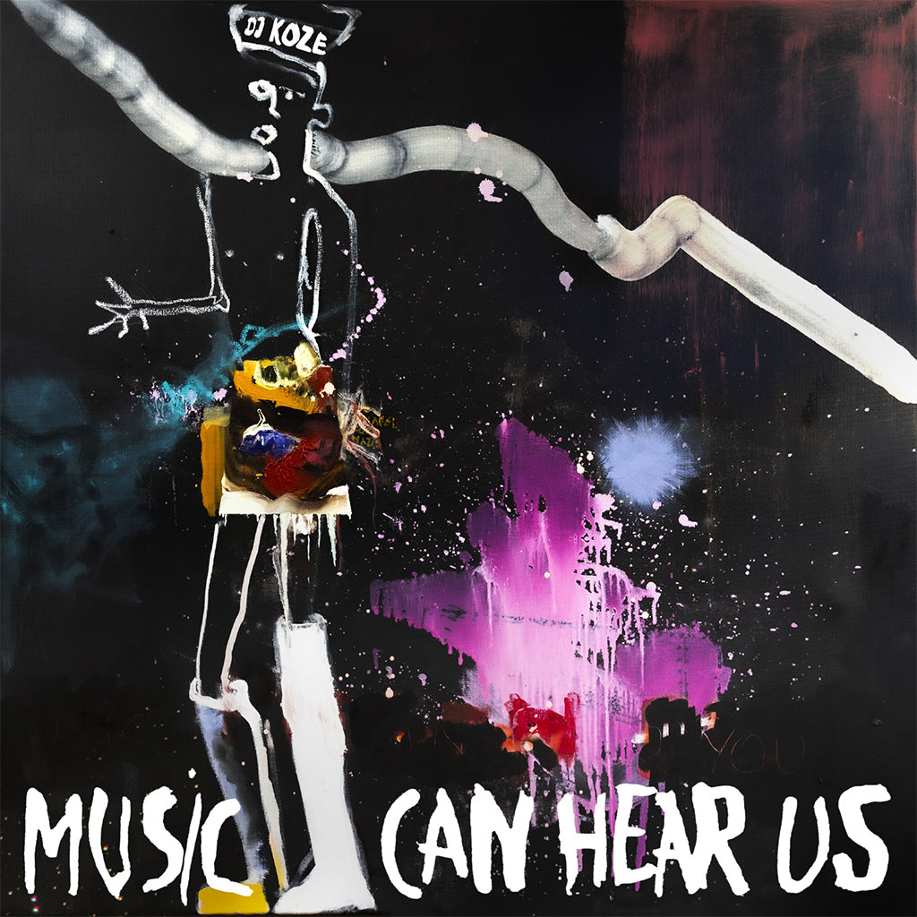 DJ KOZE - Music Can Hear Us (with Poster) - 2LP - Deluxe Magenta Vinyl + Bonus 7'' [APR 4]