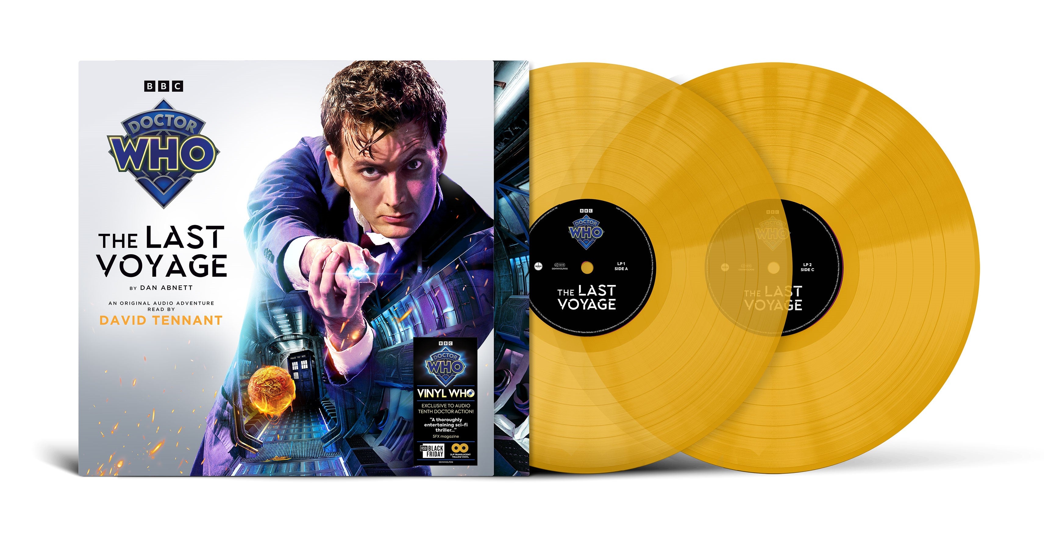 洋楽 Dr Who Dat - A New Journey 2lp Doctor Who - The Last Voyage - 2LP - Translucent Yellow Vinyl [RSD