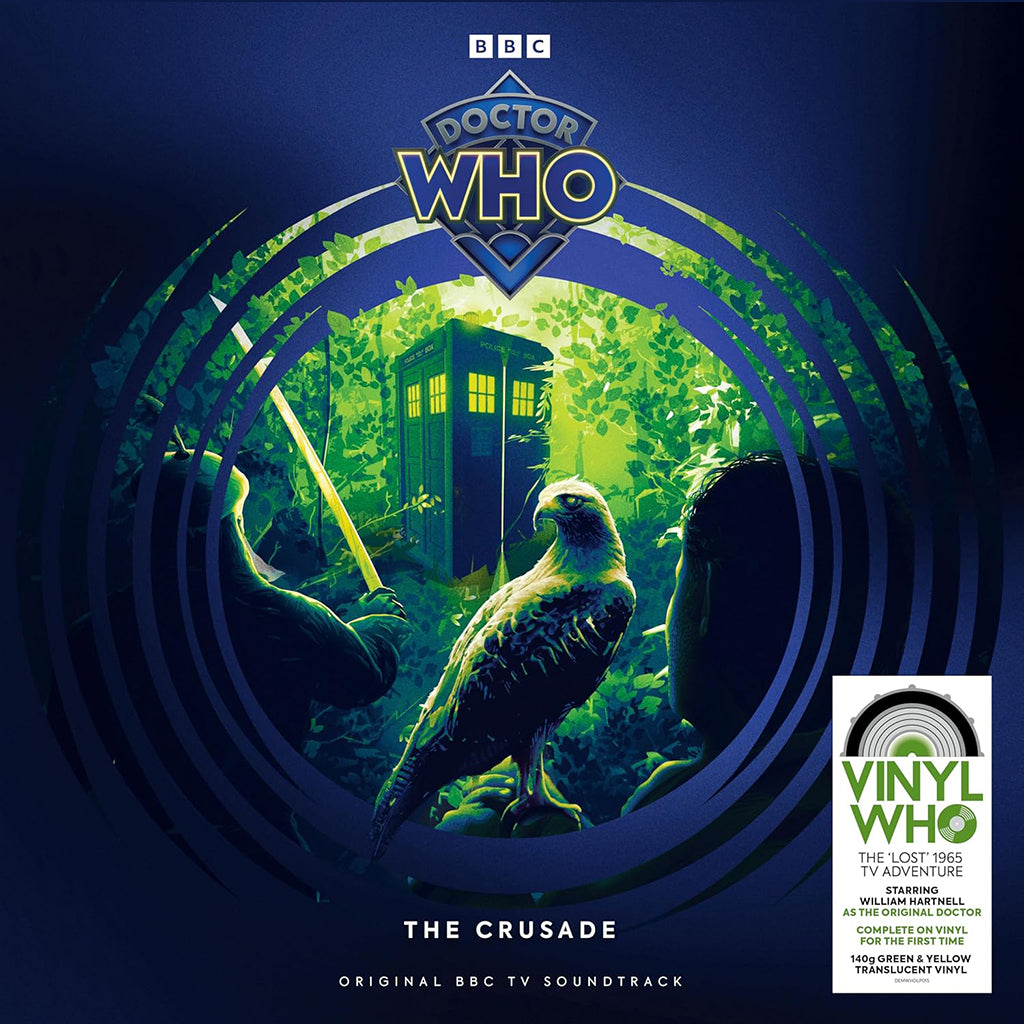 DOCTOR WHO - The Crusade (Original BBC TV Soundtrack) - 2LP Green and Yellow Translucent Vinyl [OCT 4]