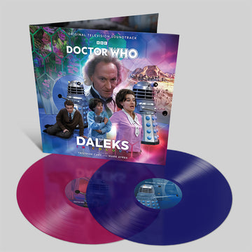 TRISTRAM CARY & MARK AYRES – Doctor Who: The Daleks In Colour (Original Television Soundtrack) - 2LP - Gatefold Coloured Vinyl [FEB 28]