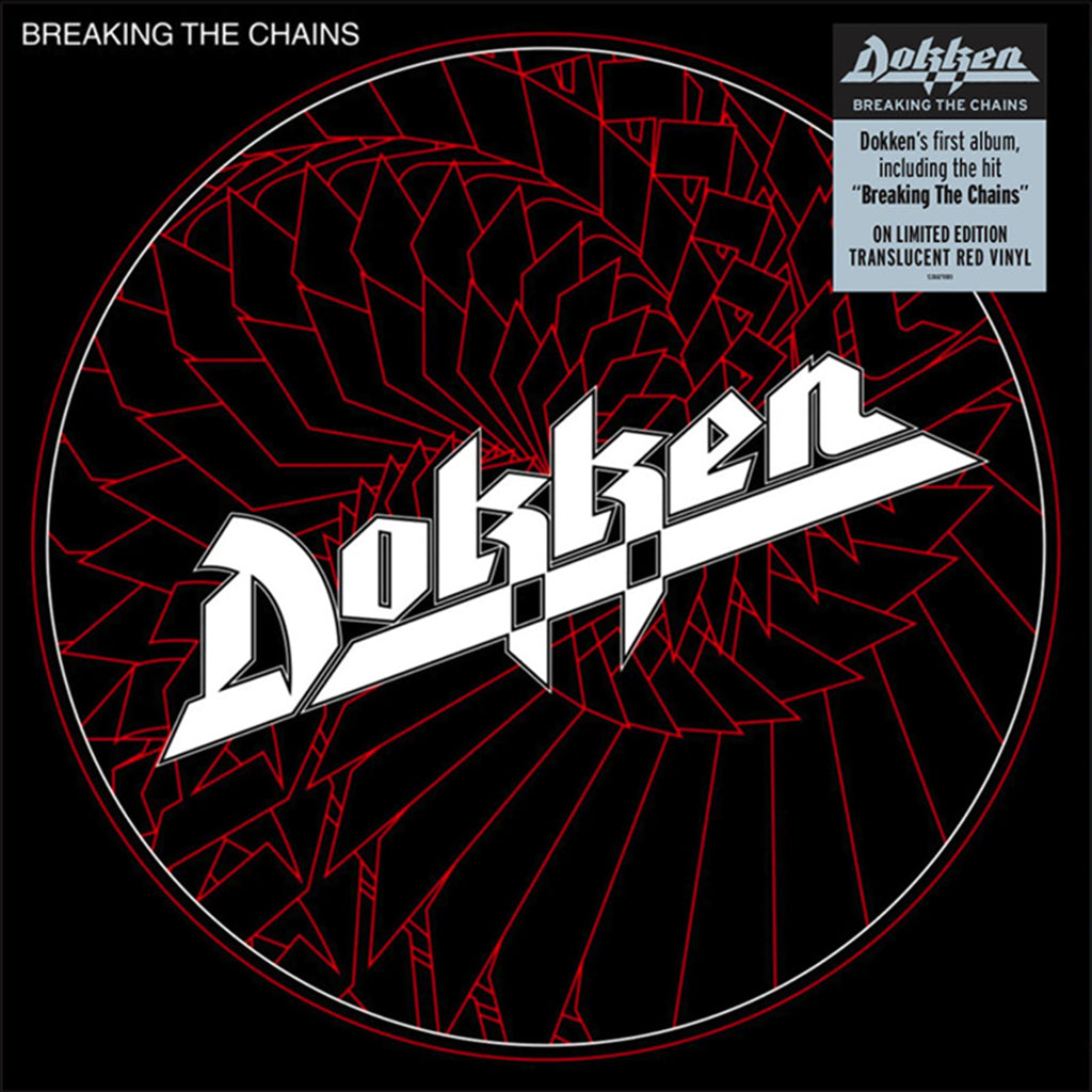 DOKKEN - Breaking The Chains (Reissue) - LP - Translucent Red Vinyl [SEP 27]
