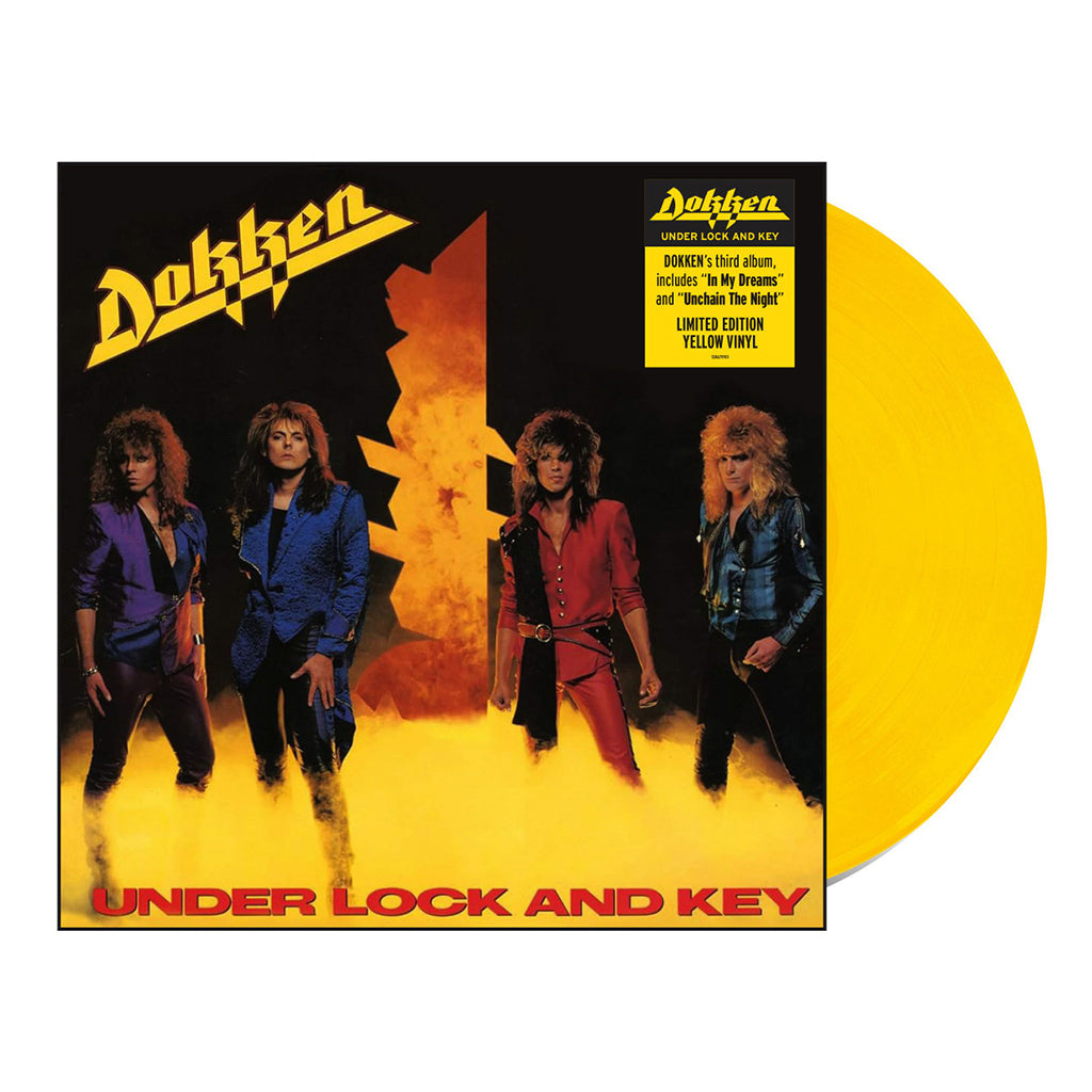 DOKKEN - Under Lock And Key (Reissue) - LP - Yellow Vinyl [SEP 27]