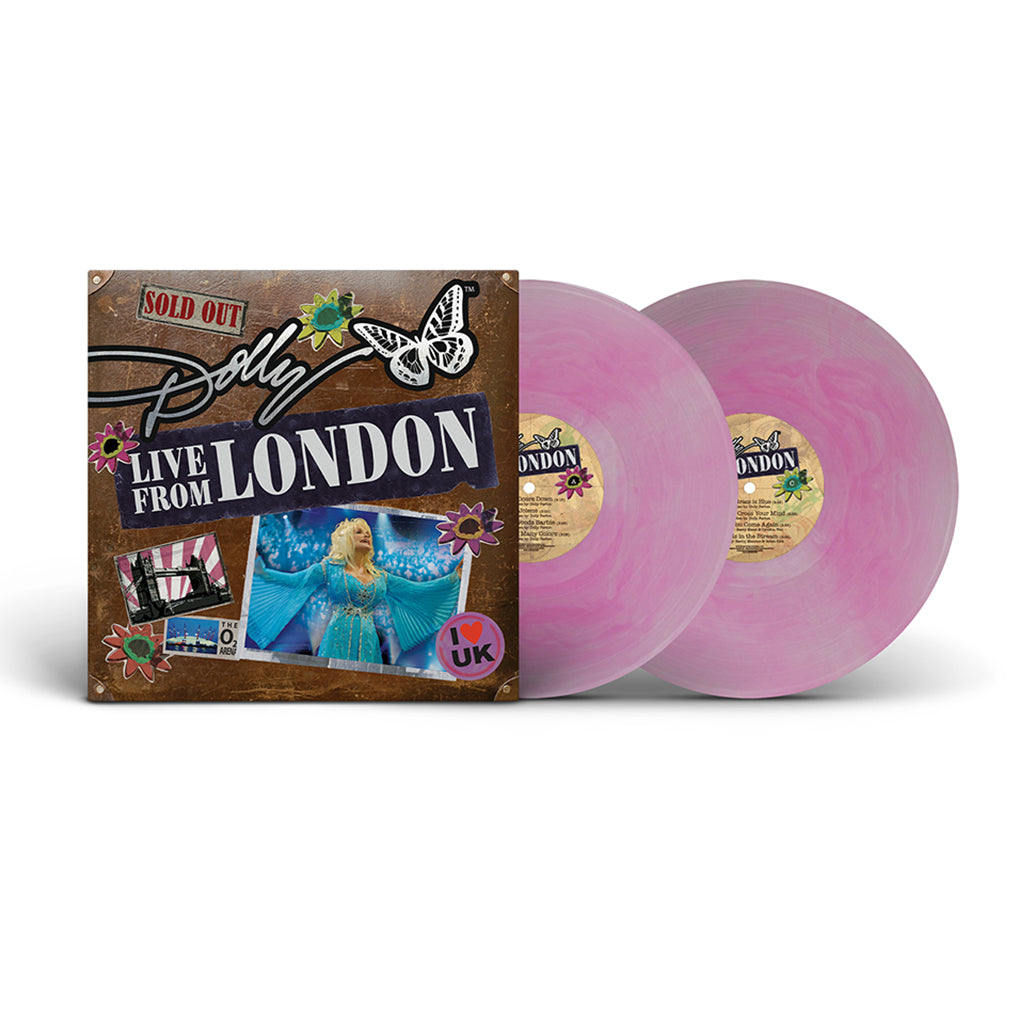 DOLLY PARTON - Dolly: Live From London - 2LP - 'Cotton Candy