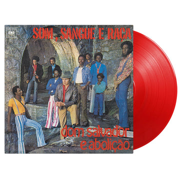 DOM SALVADOR E ABOLIÇÃO - Som, Sangue E Raça (Reissue) - LP - 180g Translucent Red Vinyl
