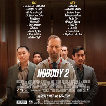 DOMINIC LEWIS - Nobody 2 (Original Soundtrack) - LP - 180g Turquoise Colour Vinyl [SEP 26]
