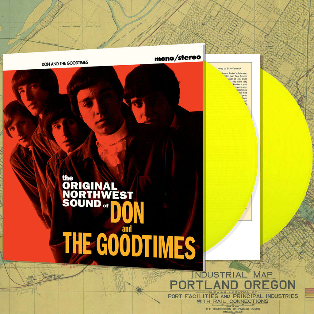 DON AND THE GOODTIMES - The Original Northwest Sound Of (2024 Reissue) - 2LP - Yellow Vinyl [MAY 24]