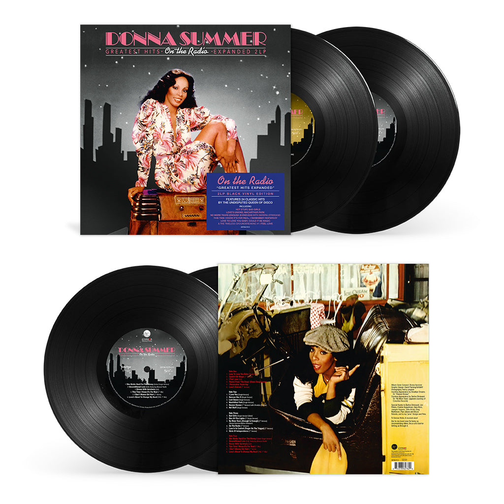 DONNA SUMMER - On The Radio - Greatest Hits Expanded - 2LP - Deluxe Gatefold Black Vinyl [NOV 15]