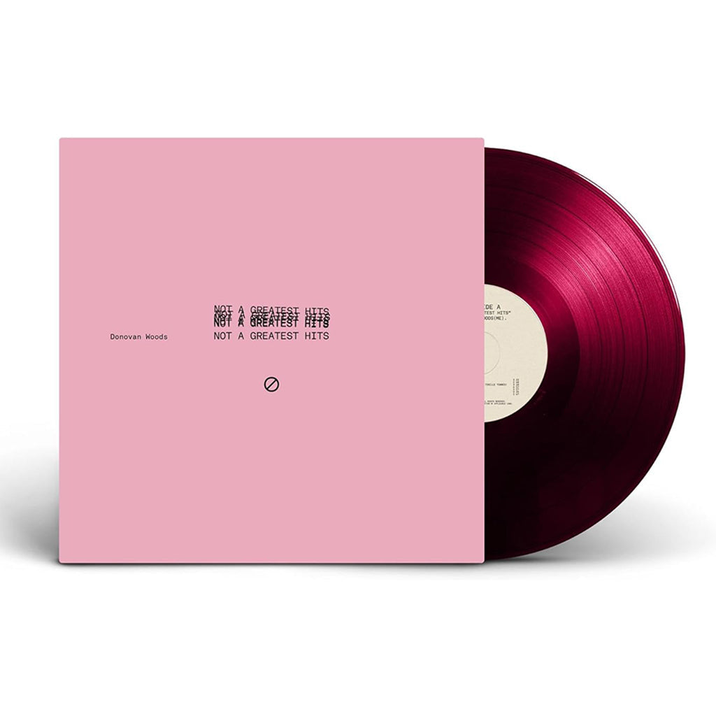 DONOVAN WOODS - Not A Greatest Hits (Repress) - LP - Translucent Red Vinyl