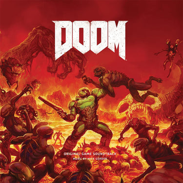 MICK GORDON - Doom (Original Game Soundtrack) [Repress] - 2LP - Deluxe 180g Red Vinyl