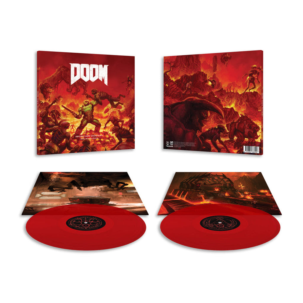 MICK GORDON - Doom (Original Game Soundtrack) [Repress] - 2LP - Deluxe 180g Red Vinyl [SEP 6]