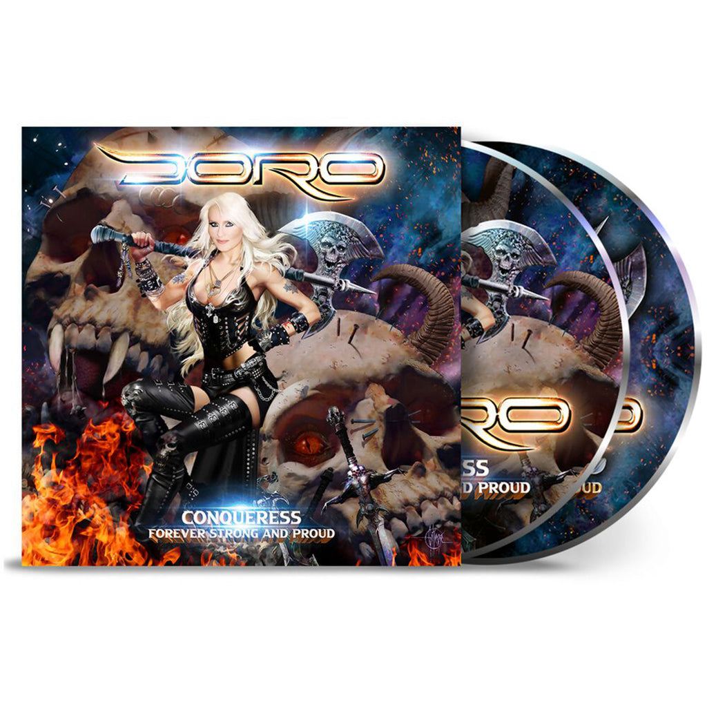 DORO - Conqueress - Forever Strong And Proud (w/ 5 Bonus Tracks & 36-page booklet) - 2CD Digibook [OCT 27]