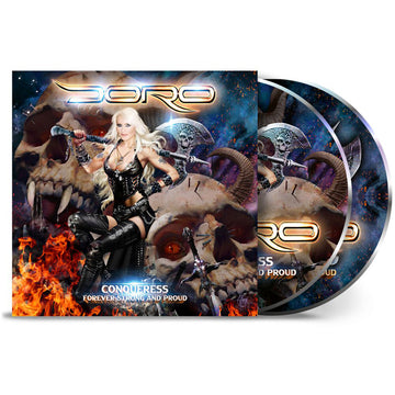 DORO - Conqueress - Forever Strong And Proud (w/ 5 Bonus Tracks & 36-page booklet) - 2CD Digibook [OCT 27]