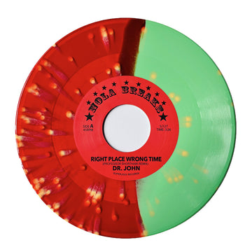 PROFESSOR SHORTHAIR - Right Place Wrong Time b/w Hand Clapping Song (Professor Shorthair Remixes) - 7'' - Red & Green w/ Mustard Splatter Vinyl [SEP 27]