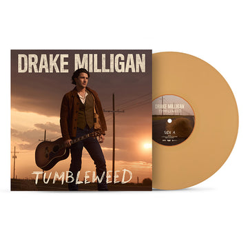 DRAKE MILLIGAN - Tumbleweed (w/ Poster) - LP - 'Custard' Coloured Vinyl [MAR 13]