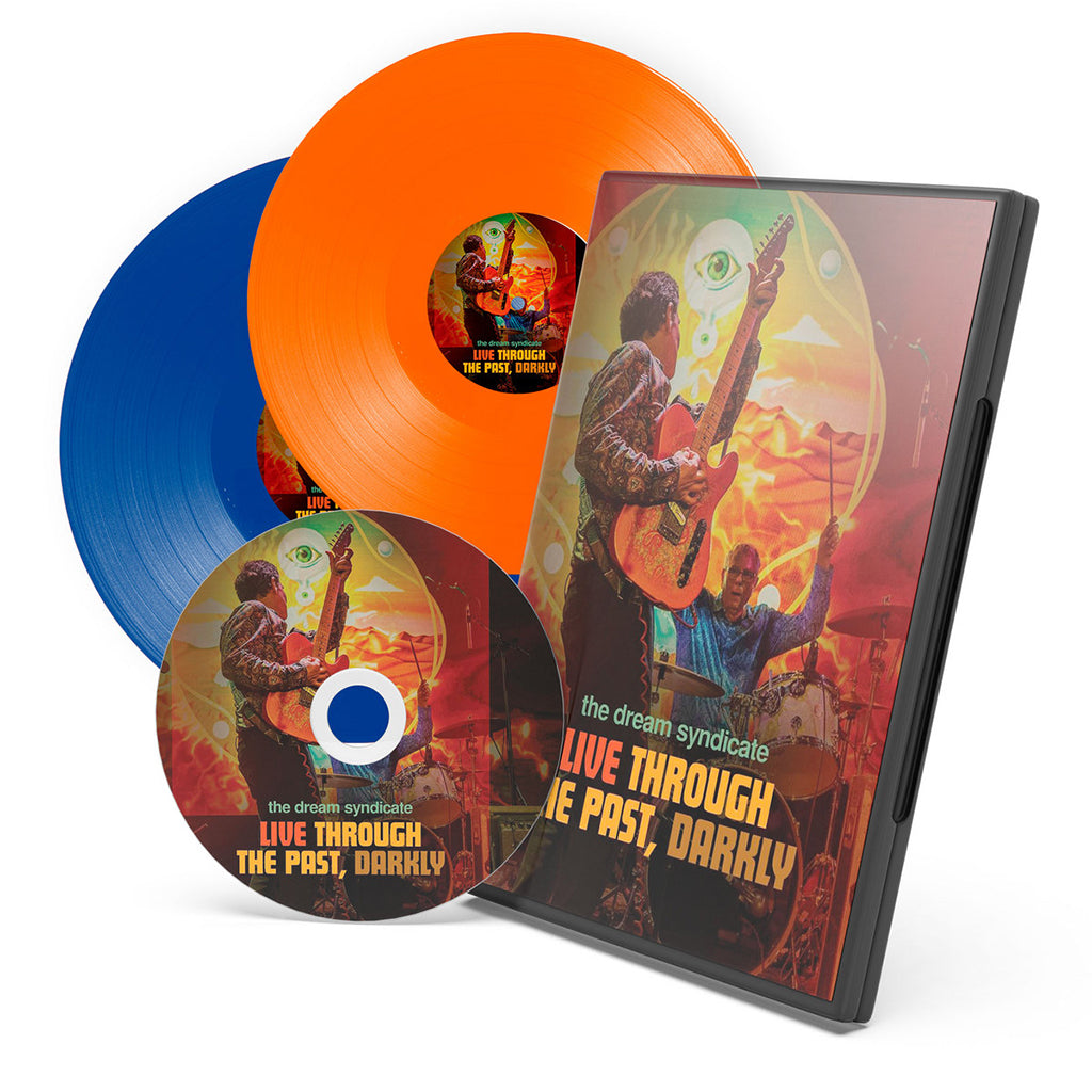 DREAM SYNDICATE - Live Through The Past, Darkly - 2LP + DVD - Orange and Blue Vinyl