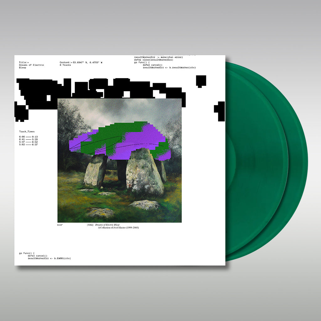 VARIOUS - Dreams Of Electric Bleep - 2x12” - Clear Green Vinyl