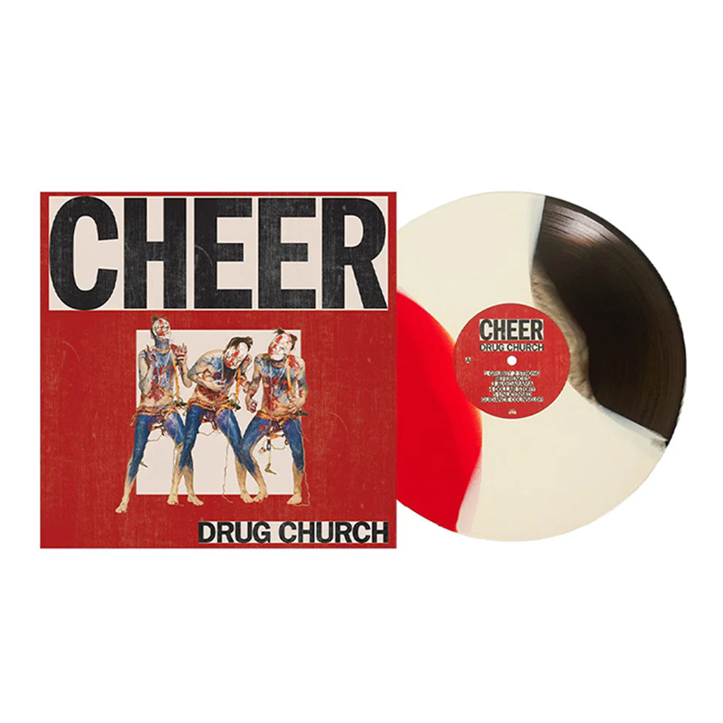 DRUG CHURCH - Cheer - LP - Red/Bone/Black Ice Tri-Stripe Vinyl [APR 4]