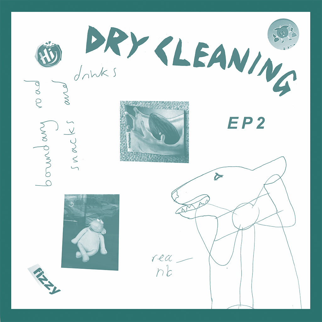 DRY CLEANING - Boundary Road Snacks and Drinks + Sweet Princess EP - LP - Transparent Blue Vinyl [MAR 8]
