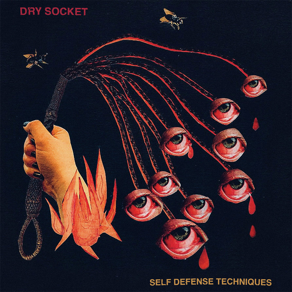 DRY SOCKET - Self Defense Techniques - LP - Red/Black Galaxy Effect Vinyl [APR 24]