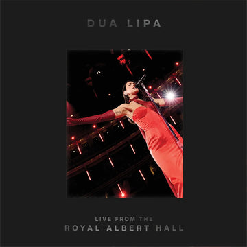 DUA LIPA - Live From The Royal Albert Hall (in Die-Cut Sleeve w/ Interchangable Concert Photos) - 2LP - Black Vinyl [DEC 13]