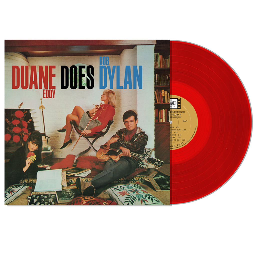 DUANE EDDY - Duane Eddy Does Bob Dylan (2024 Reissue) - LP - Translucent Red Vinyl [MAY 17]