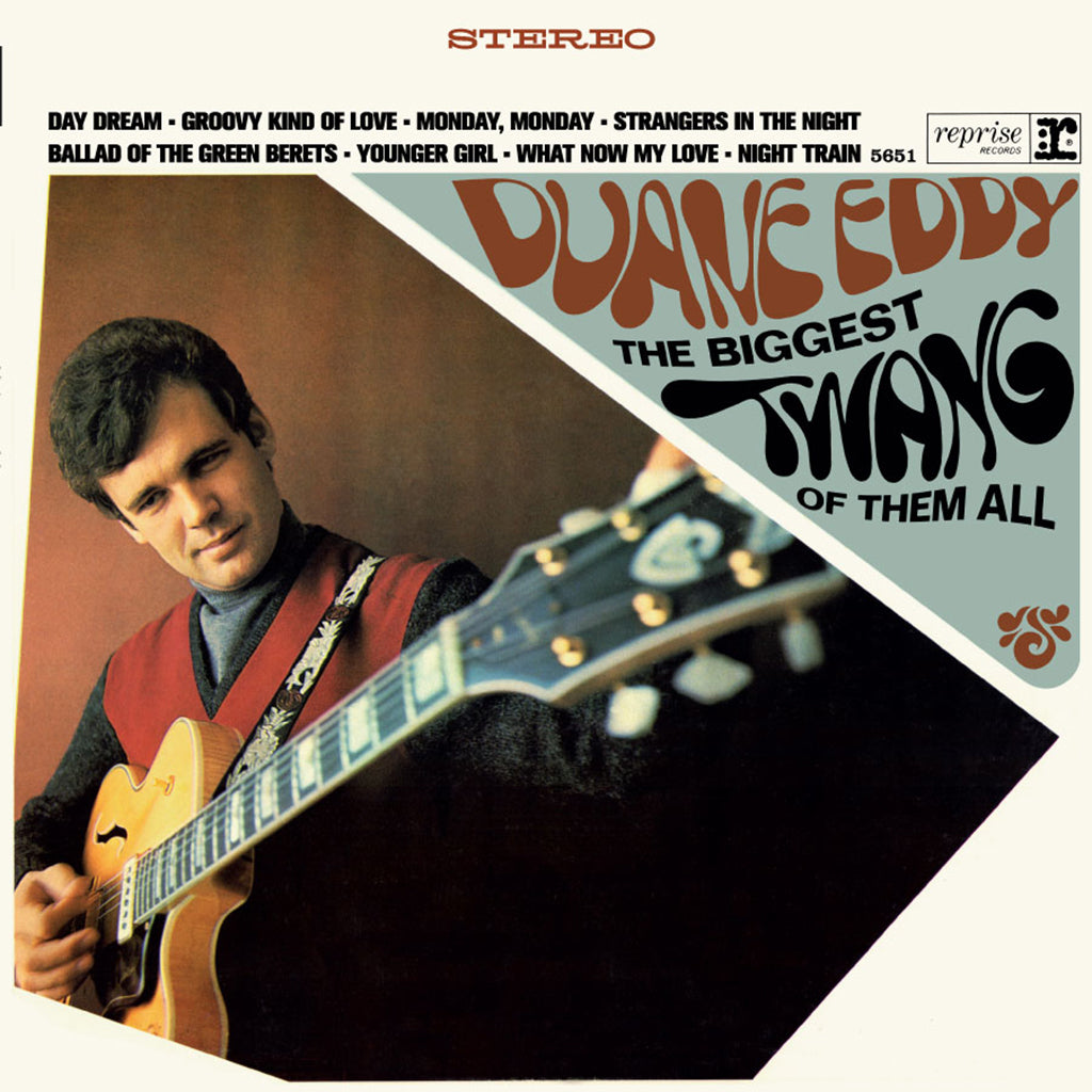 DUANE EDDY - The Biggest Twang Of Them All (2024 Reissue) - LP - Coke Bottle Clear Vinyl [MAY 17]