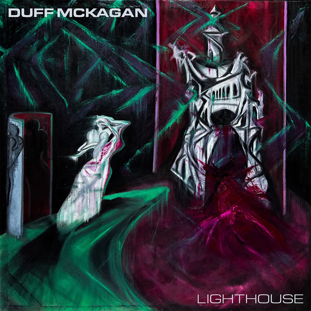 DUFF MCKAGAN - Lighthouse (Deluxe Edition with Lithographs, Booklet and more) LP - Deluxe Silver and Black Marbled Vinyl