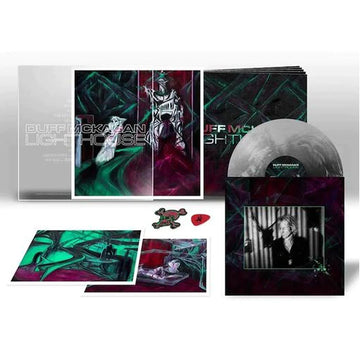 DUFF MCKAGAN - Lighthouse (Deluxe Edition with Lithographs, Booklet and more) LP - Deluxe Silver and Black Marbled Vinyl