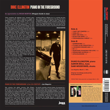 DUKE ELLINGTON - Piano In The Foreground (Reissue w/ Bonus track) - LP - 180g Red Vinyl
