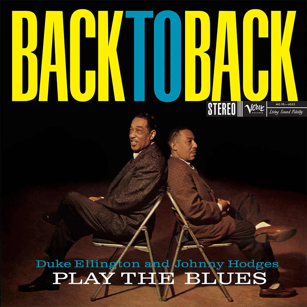DUKE ELLINGTON & JOHNNY HODGES - Back To Back (Verve Acoustic Sounds Series) - LP - 180g Vinyl [MAY 24]