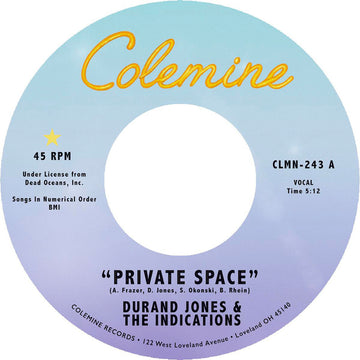 DURAND JONES AND THE INDICATIONS - Private Space / Sea Of Love - 7'' - Dark Purple Vinyl [OCT 11]