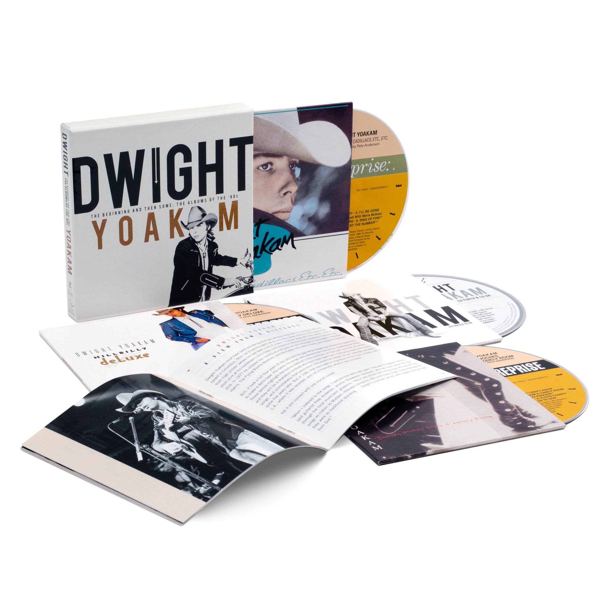 DWIGHT YOAKAM - The Beginning And Then Some: The Albums Of The '80s (4CD) - 4 CD Boxset [RSD 2024]