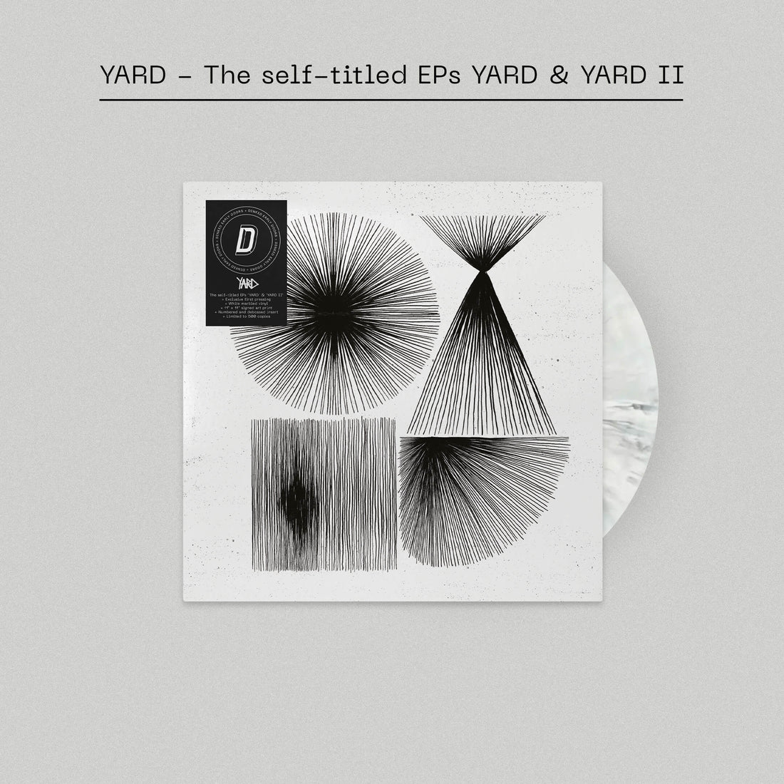 YARD - YARD & YARD II - EP - White Marbled Vinyl - Dinked Early Doors Edition #05 [JAN 16]
