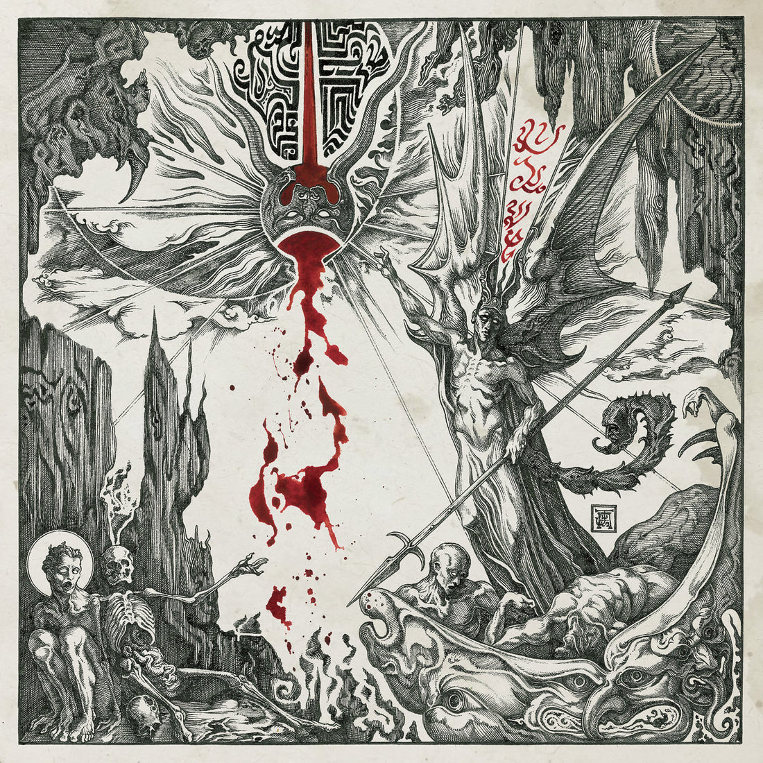 ENTHRONED - Ashspawn - LP - Ltd. Ed Red Vinyl [DEC 5]