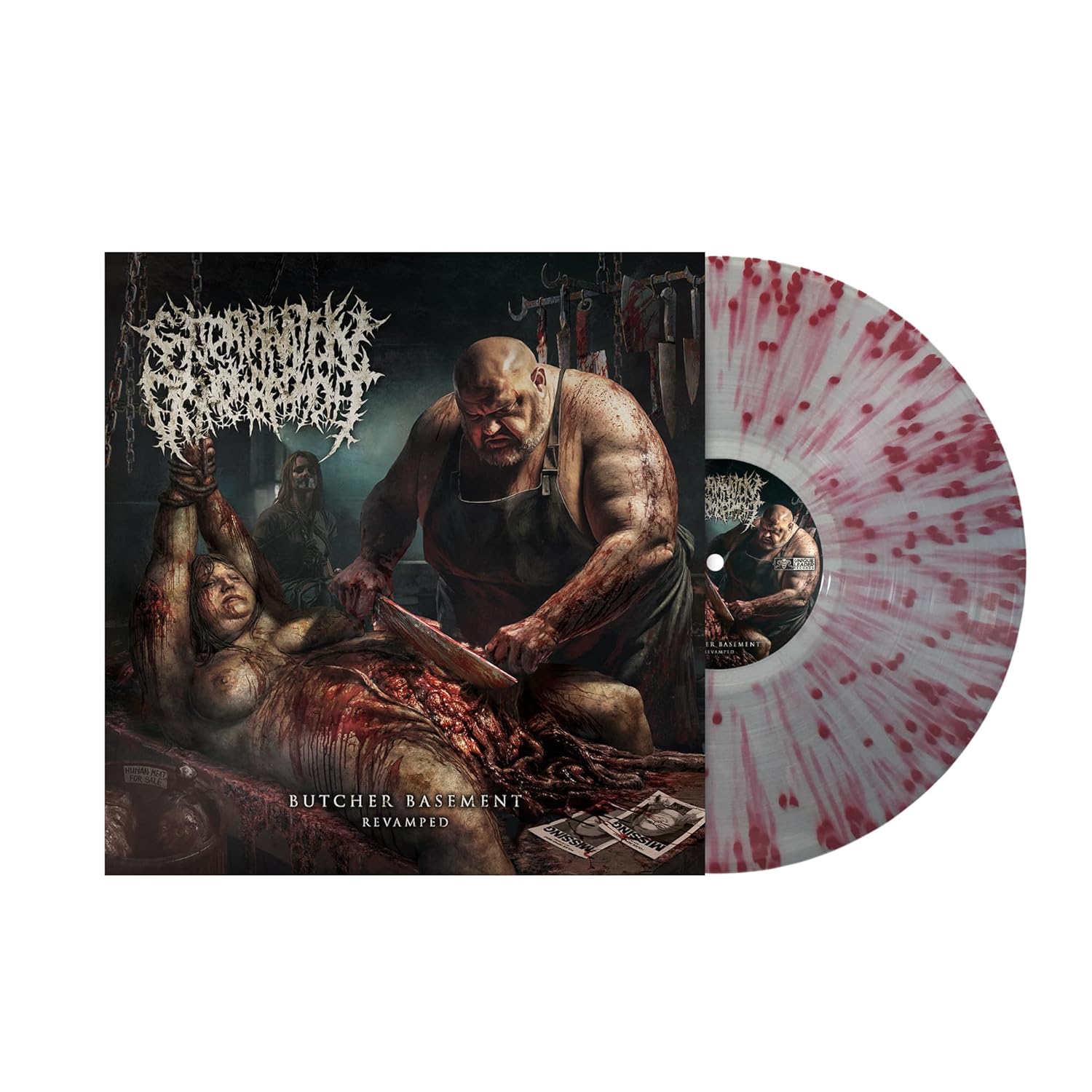 EXTERMINATION DISMEMBERMENT - Butcher Basement: Revamped - LP - Blood Splatter Vinyl [JAN 17]