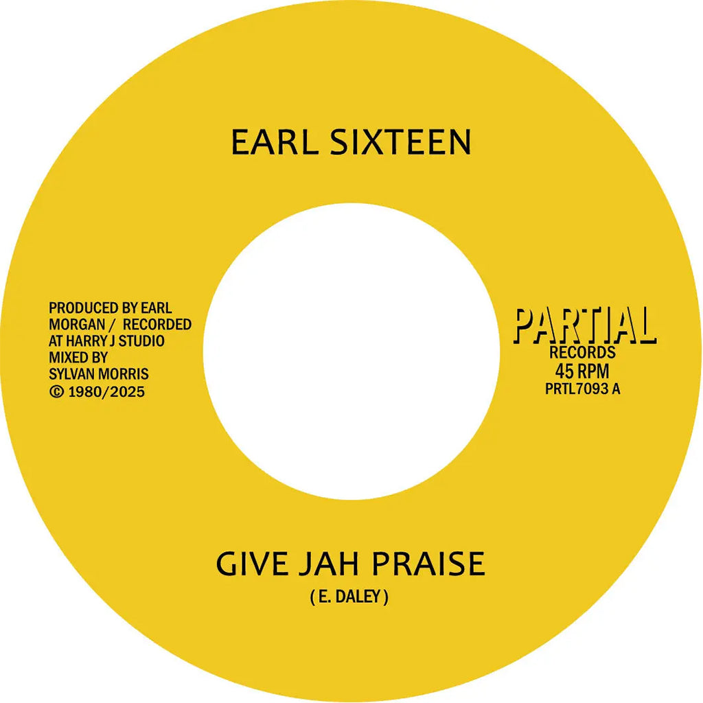 EARL SIXTEEN - Give Jah Praise (Reissue) - 7'' - Vinyl