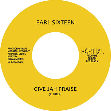 EARL SIXTEEN - Give Jah Praise (Reissue) - 7'' - Vinyl