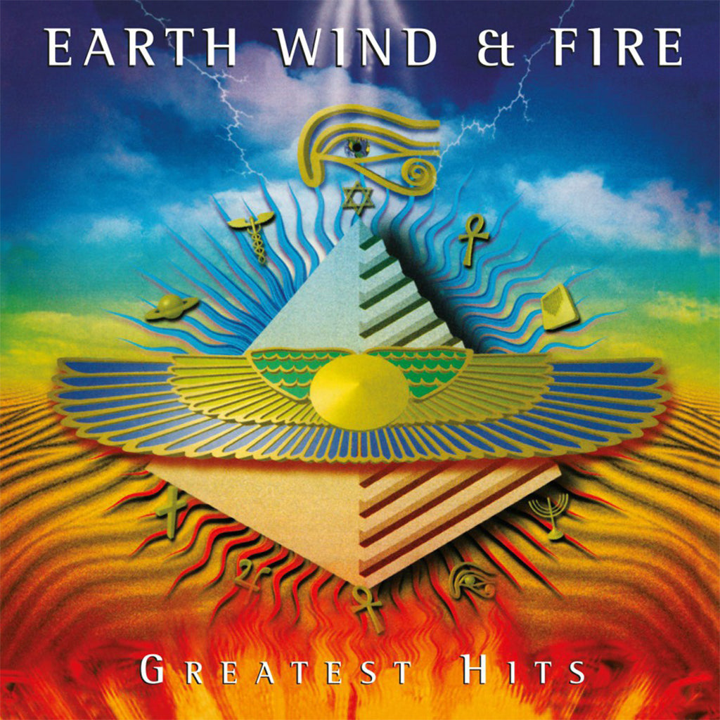 EARTH, WIND & FIRE - Greatest Hits (2023 Reissue) - 2LP - Deluxe 180g Flaming Coloured Vinyl