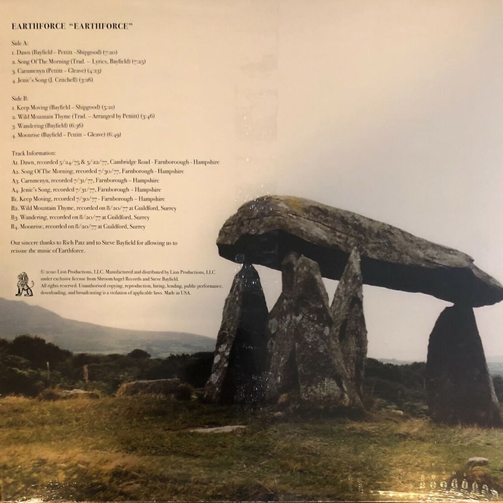 EARTHFORCE - Earthforce (Repress w/ 12-page booklet) - LP - Vinyl [NOV 3]