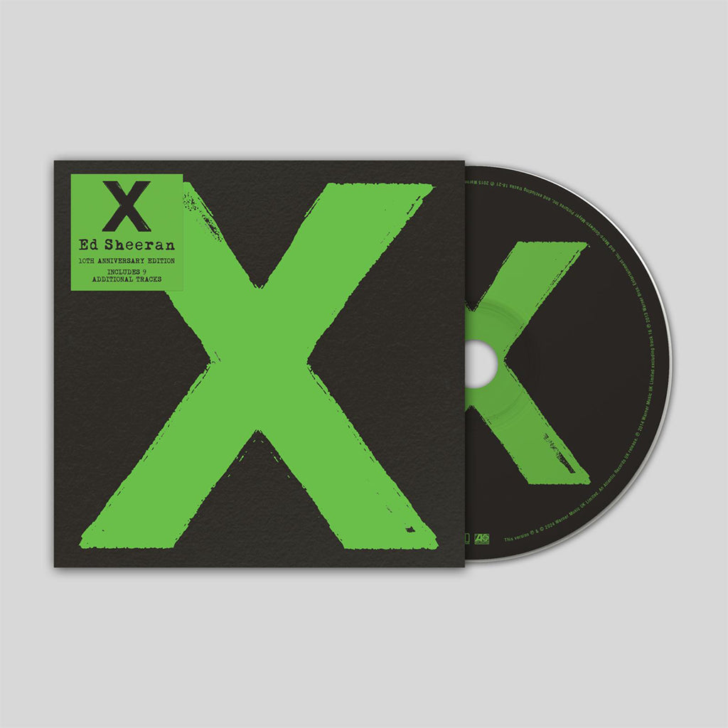 ED SHEERAN - X - 10th Anniversary Edition (with 9 Bonus Tracks) - CD [JUN 21]