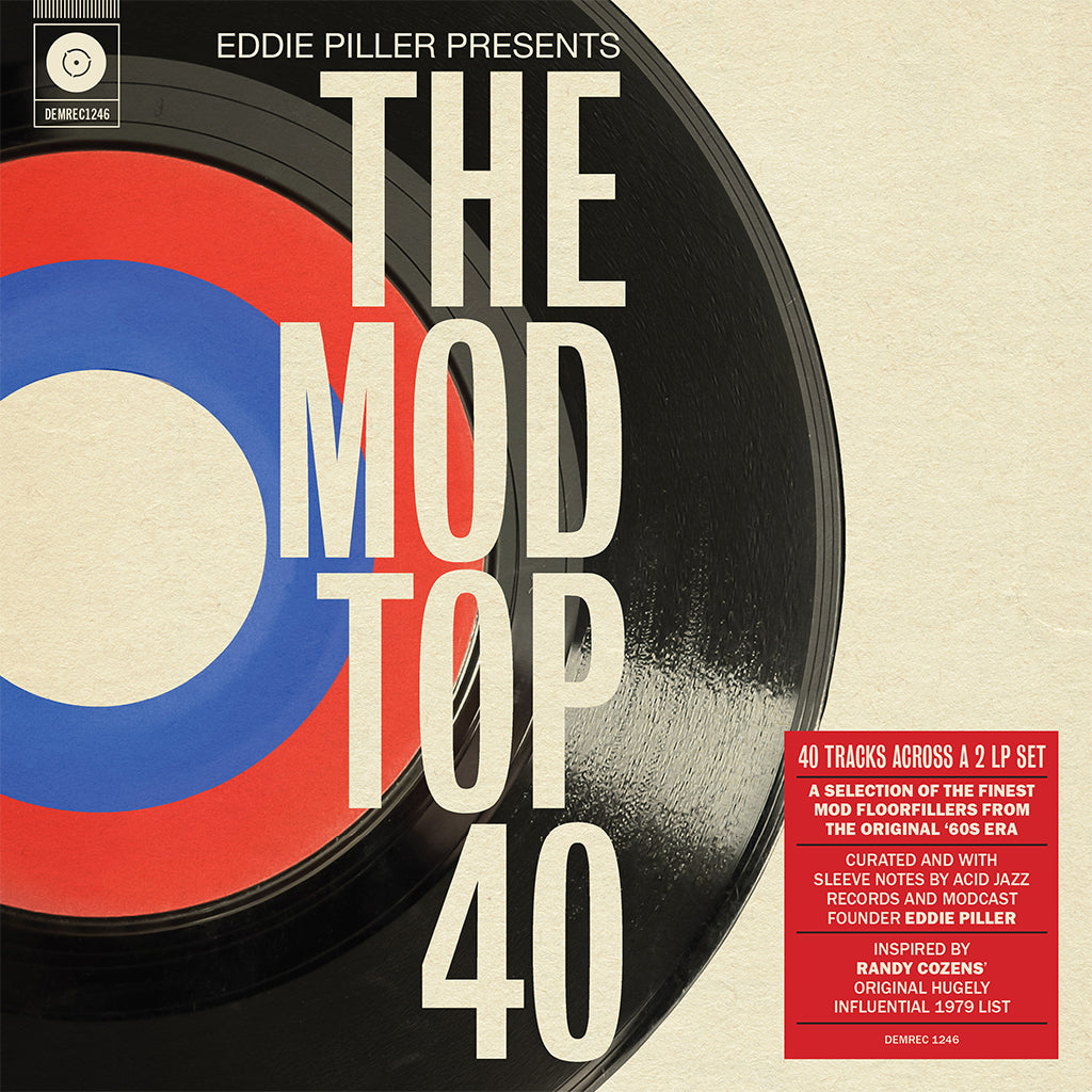 VARIOUS - Eddie Piller Presents: The Mod Top 40 - 2LP - Vinyl [AUG 30]