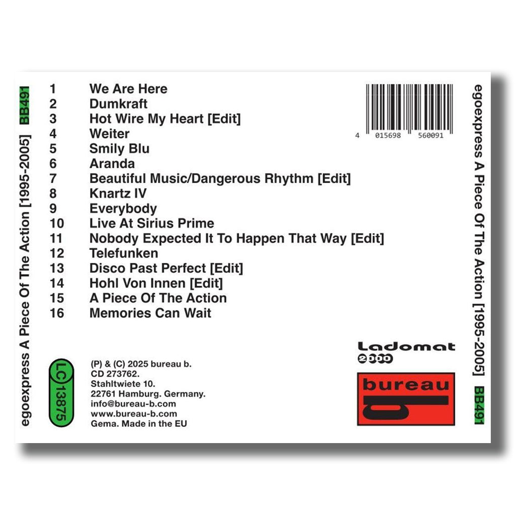EGOEXPRESS - A Piece Of The Action (1995-2005) - CD [SEP 12]