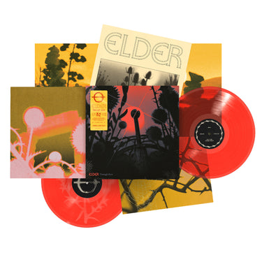 ELDER - Through Zero - 2LP Deluxe 180g Translucent Neon Orange Vinyl with Etching