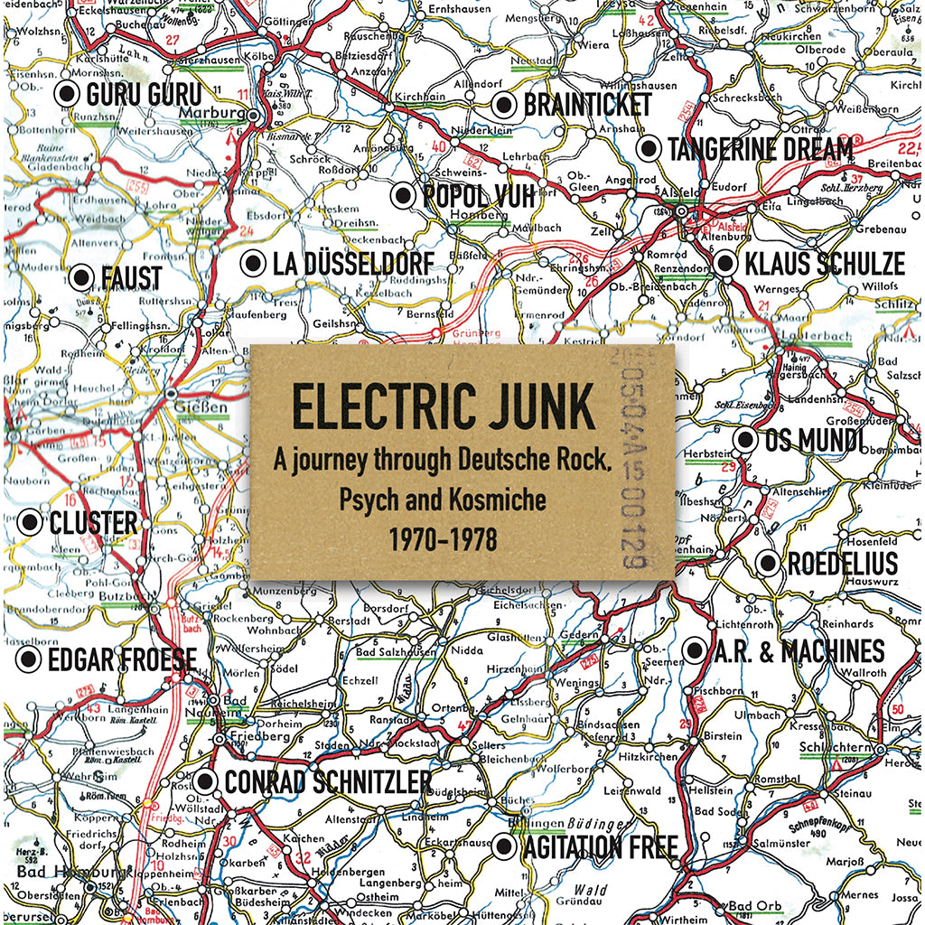 VARIOUS - Electric Junk: Deutsche Rock, Psych and Kosmiche 1970-1978 - 4CD Clamshell Box Set [APR 18]