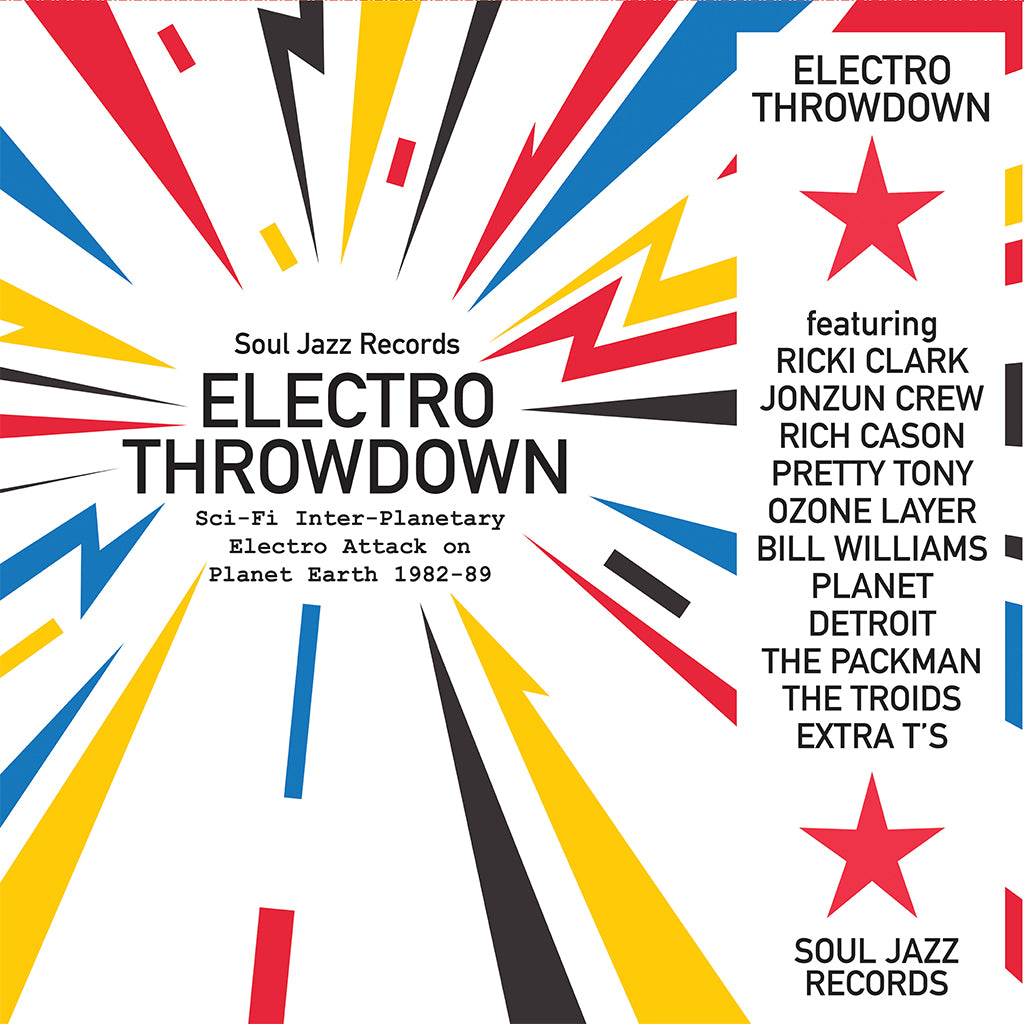 VARIOUS - Electro Throwdown - Sci-Fi Inter-Planetary Electro Attack On Planet Earth 1982-89 - CD