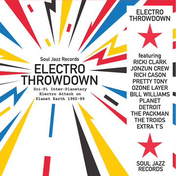 VARIOUS - Electro Throwdown - Sci-Fi Inter-Planetary Electro Attack On Planet Earth 1982-89 - CD